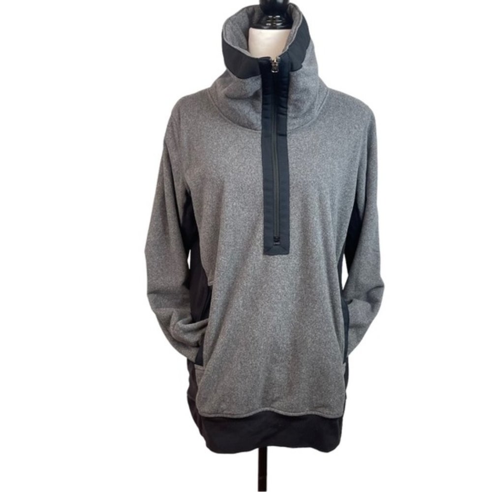 Lululemon Womens 14 Zip Pullover Activewear Furry Cozy Sweater Sweatsh